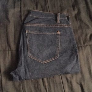 Forever 21 dark wash skinny jeans